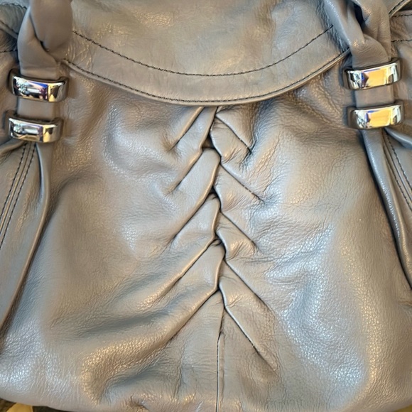 SUPER SOFT leather B. Makowsky handbag with comfortable braided with wallet - Picture 14 of 14